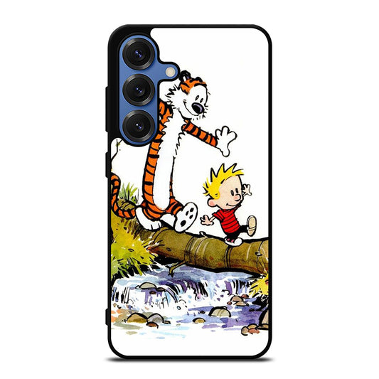 CALVIN AND HOBBES CARTOON SERIES 2 Samsung Galaxy S25 Case Cover