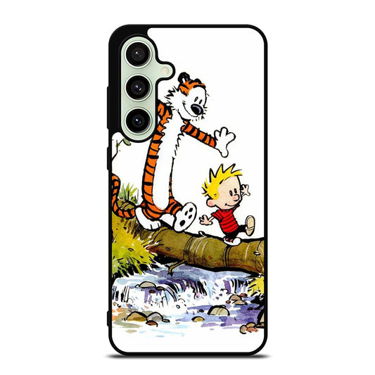 CALVIN AND HOBBES CARTOON SERIES 2 Samsung Galaxy S24 FE Case Cover