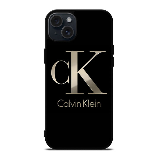 CALVIN KLEIN LOGO 2 iPhone 15 Plus Case Cover