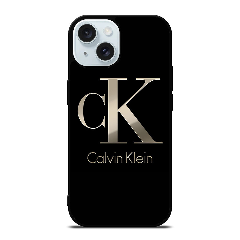 CALVIN KLEIN LOGO 2 iPhone 15 Case Cover