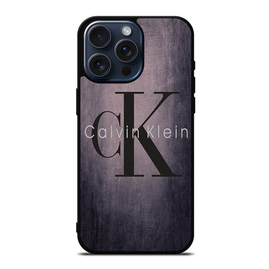 CALVIN KLEIN LOGO 3 iPhone 15 Pro Max Case Cover