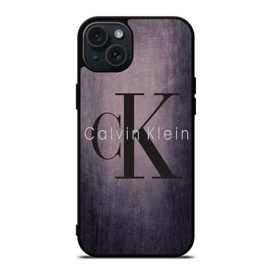 CALVIN KLEIN LOGO 3 iPhone 15 Plus Case Cover