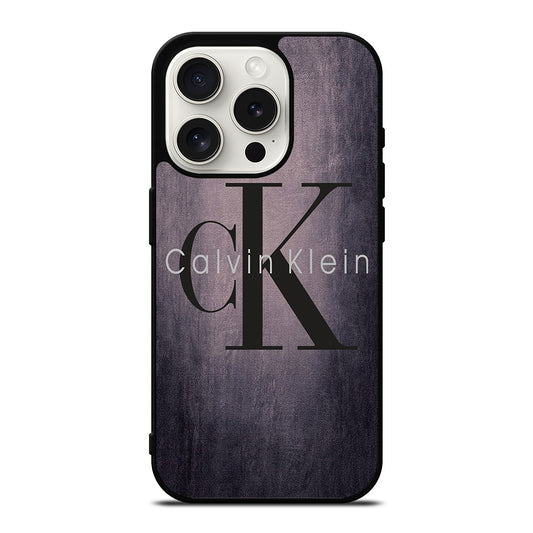 CALVIN KLEIN LOGO 3 iPhone 15 Pro Case Cover