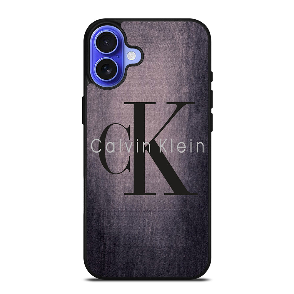 CALVIN KLEIN LOGO 3 iPhone 16 Case Cover