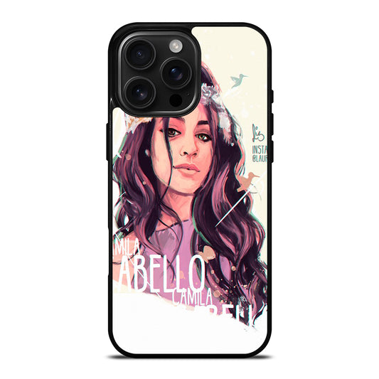 CAMILA CABELLO FIFTH HARMONY ART iPhone 16 Pro Max Case Cover
