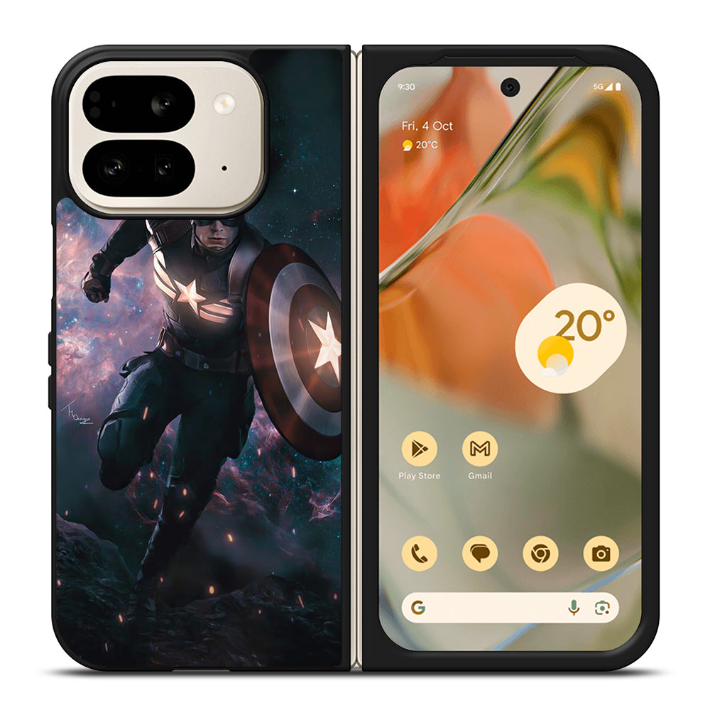 CAPTAIN AMERICA MARVEL 2 Google Pixel 9 Pro Fold Case Cover