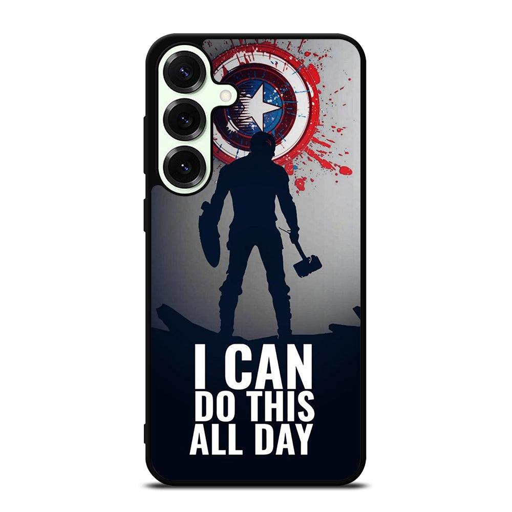 CAPTAIN AMERICA QUOTE Samsung Galaxy S25 Plus Case Cover