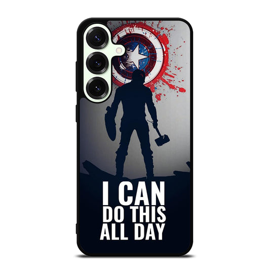 CAPTAIN AMERICA QUOTE Samsung Galaxy S25 Plus Case Cover