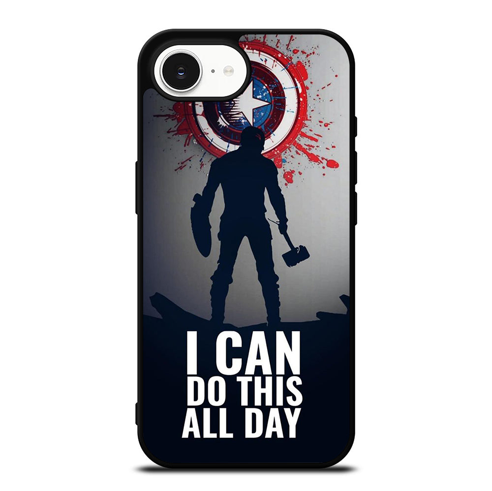 CAPTAIN AMERICA QUOTE iPhone 16e Case Cover