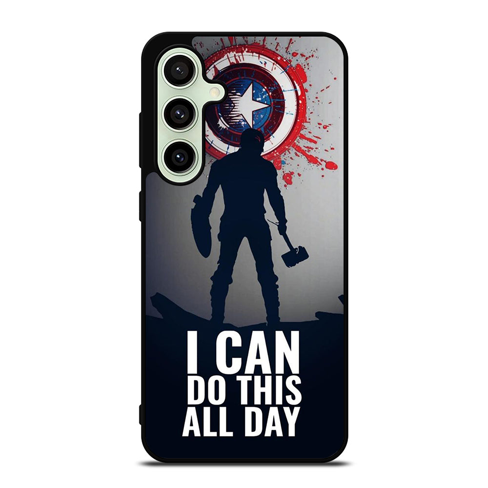 CAPTAIN AMERICA QUOTE Samsung Galaxy S24 FE Case Cover