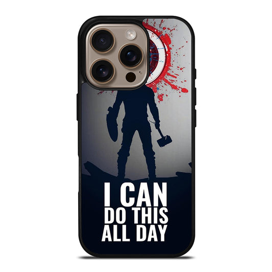 CAPTAIN AMERICA QUOTE iPhone 16 Pro Case Cover