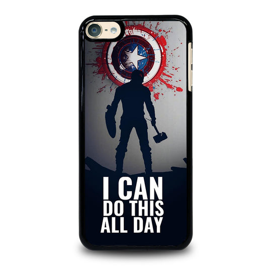 CAPTAIN AMERICA QUOTE iPod Touch 6 Case Cover