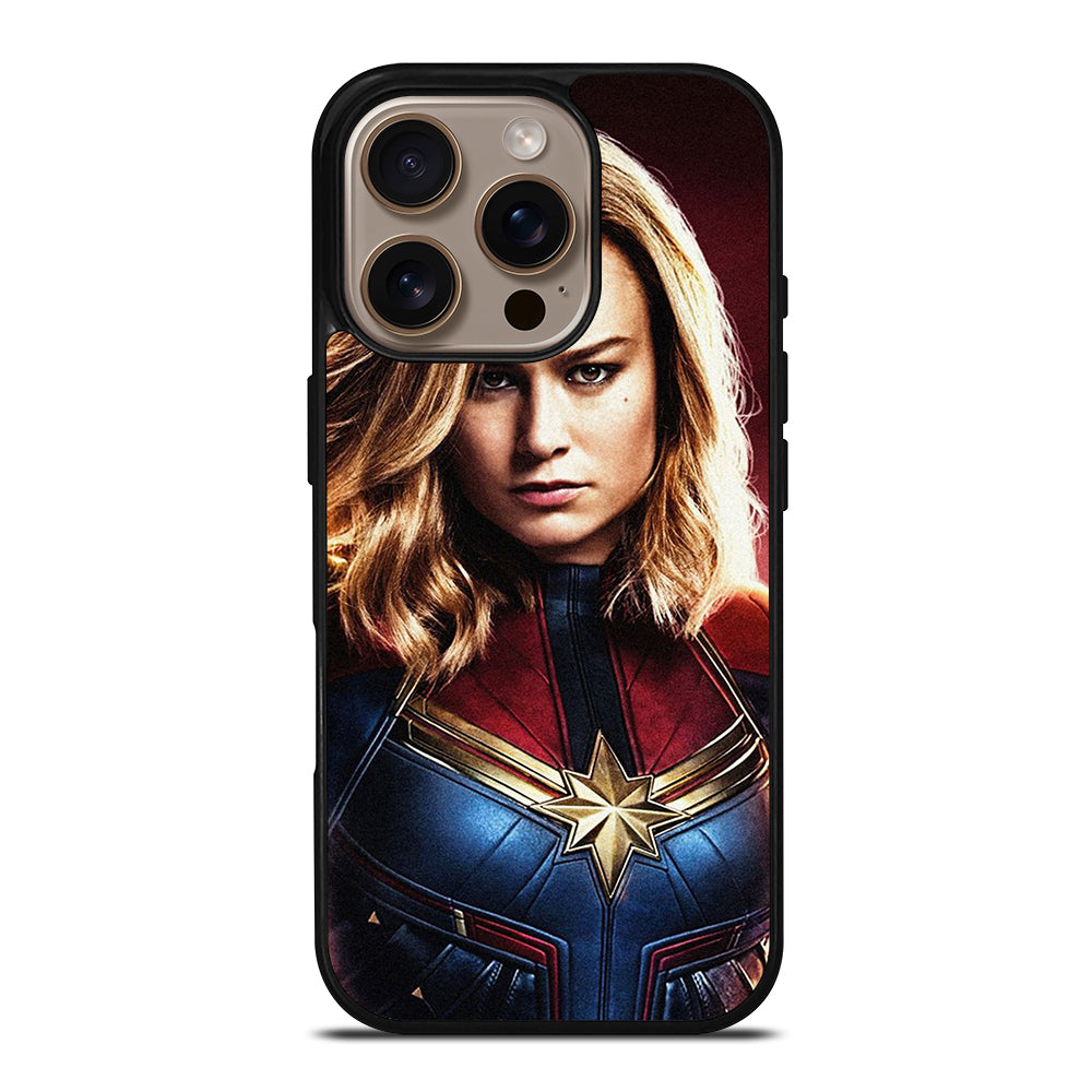 CAPTAIN MARVEL FACE iPhone 16 Pro Case Cover