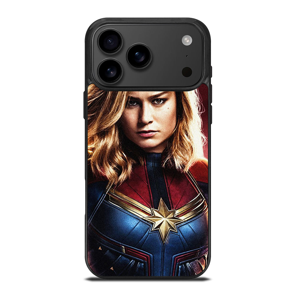 CAPTAIN MARVEL FACE iPhone 17 Pro Max Case Cover