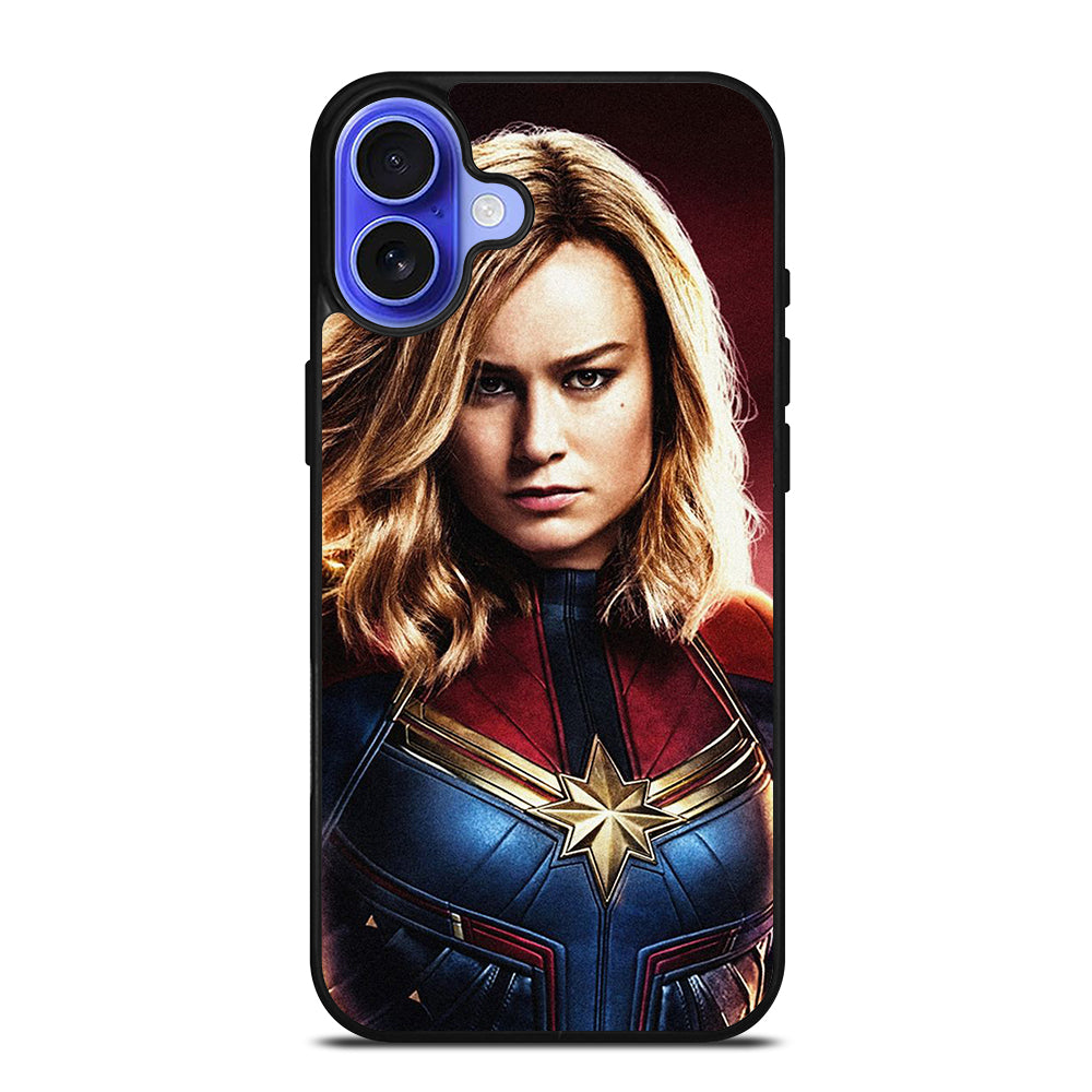 CAPTAIN MARVEL FACE iPhone 16 Case Cover