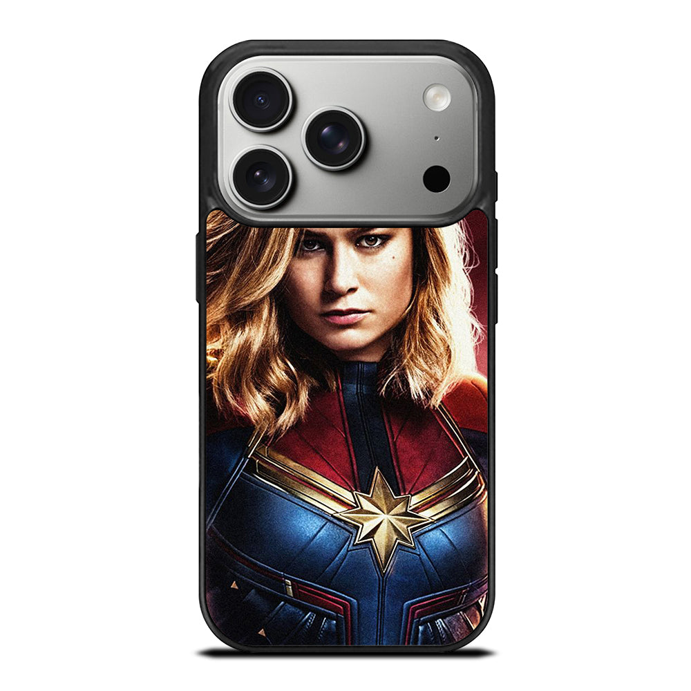 CAPTAIN MARVEL FACE iPhone 17 Pro Case Cover