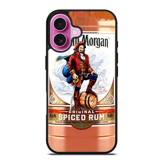 CAPTAIN MORGAN SPICED RUM ICON 2 iPhone 16 Plus Case Cover