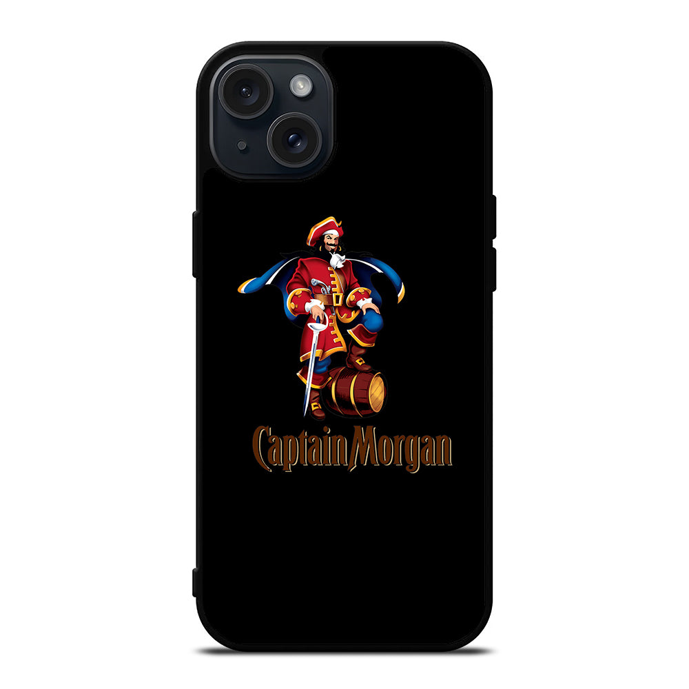 CAPTAIN MORGAN SPICED RUM ICON iPhone 15 Plus Case Cover