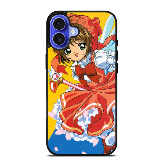 CARDCAPTOR SAKURA CUTE ANIME iPhone 16 Case Cover