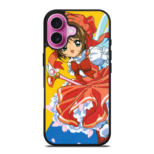 CARDCAPTOR SAKURA CUTE ANIME iPhone 16 Plus Case Cover