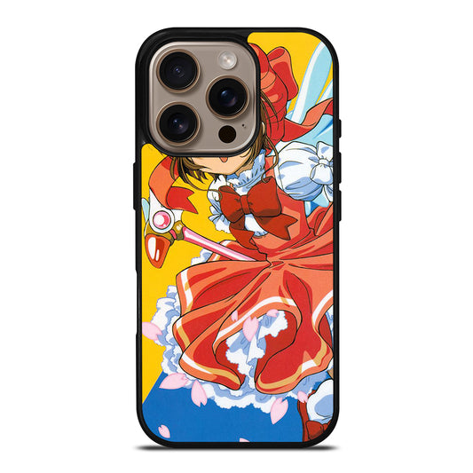 CARDCAPTOR SAKURA CUTE ANIME iPhone 16 Pro Case Cover