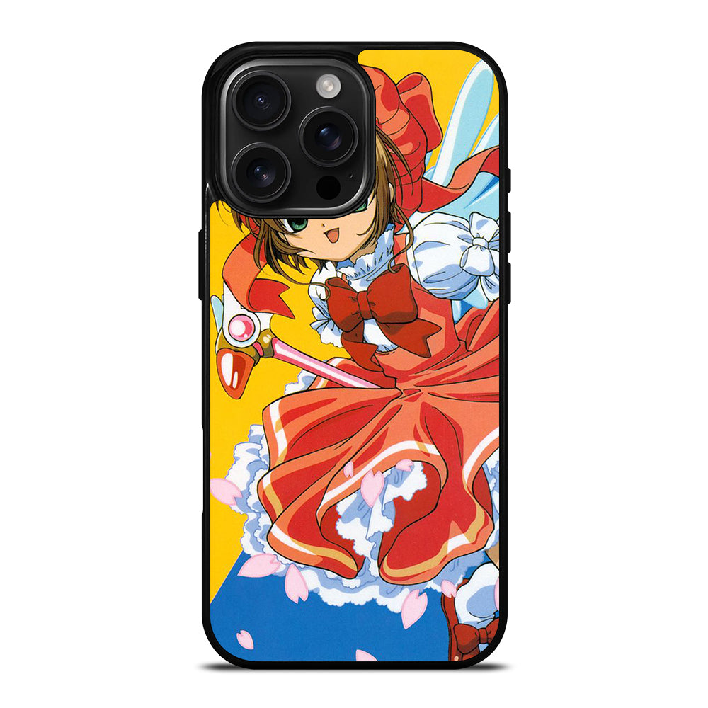 CARDCAPTOR SAKURA CUTE ANIME iPhone 16 Pro Max Case Cover