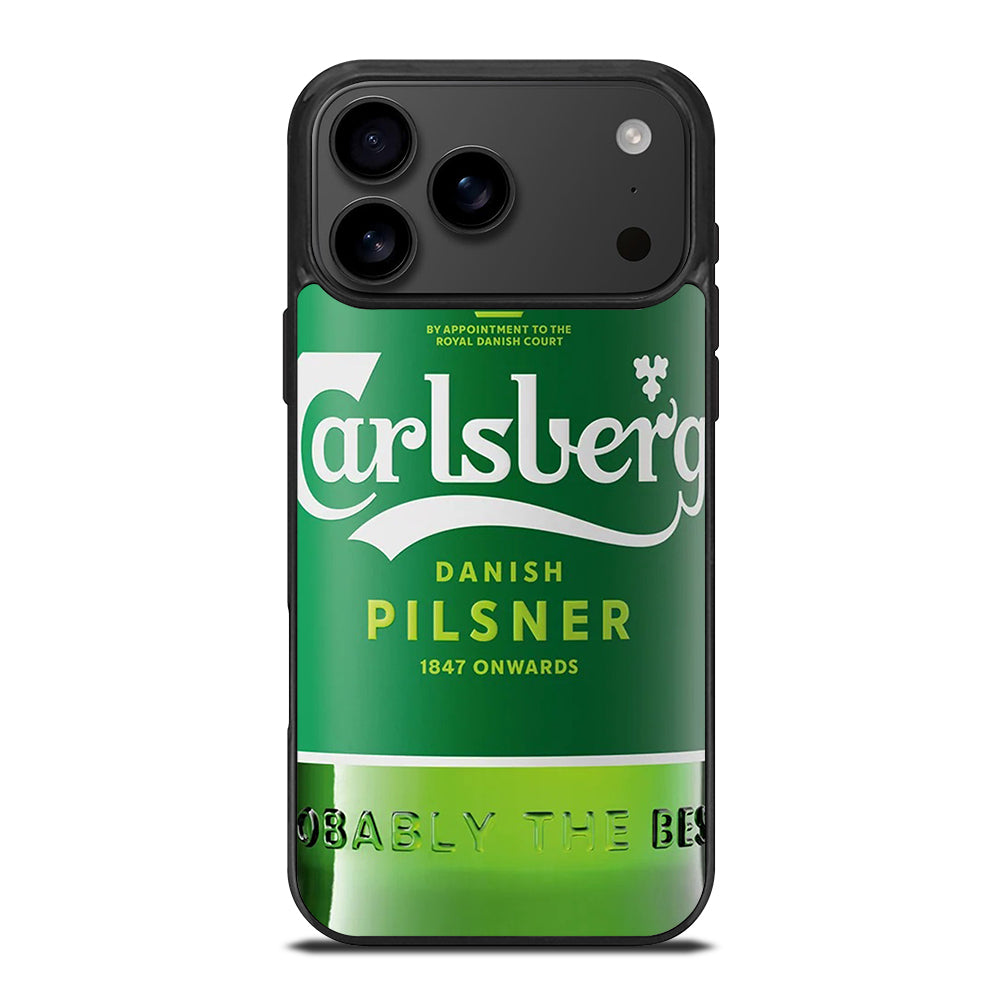 CARLSBERG BEER BOTTLE 2 iPhone 17 Pro Max Case Cover