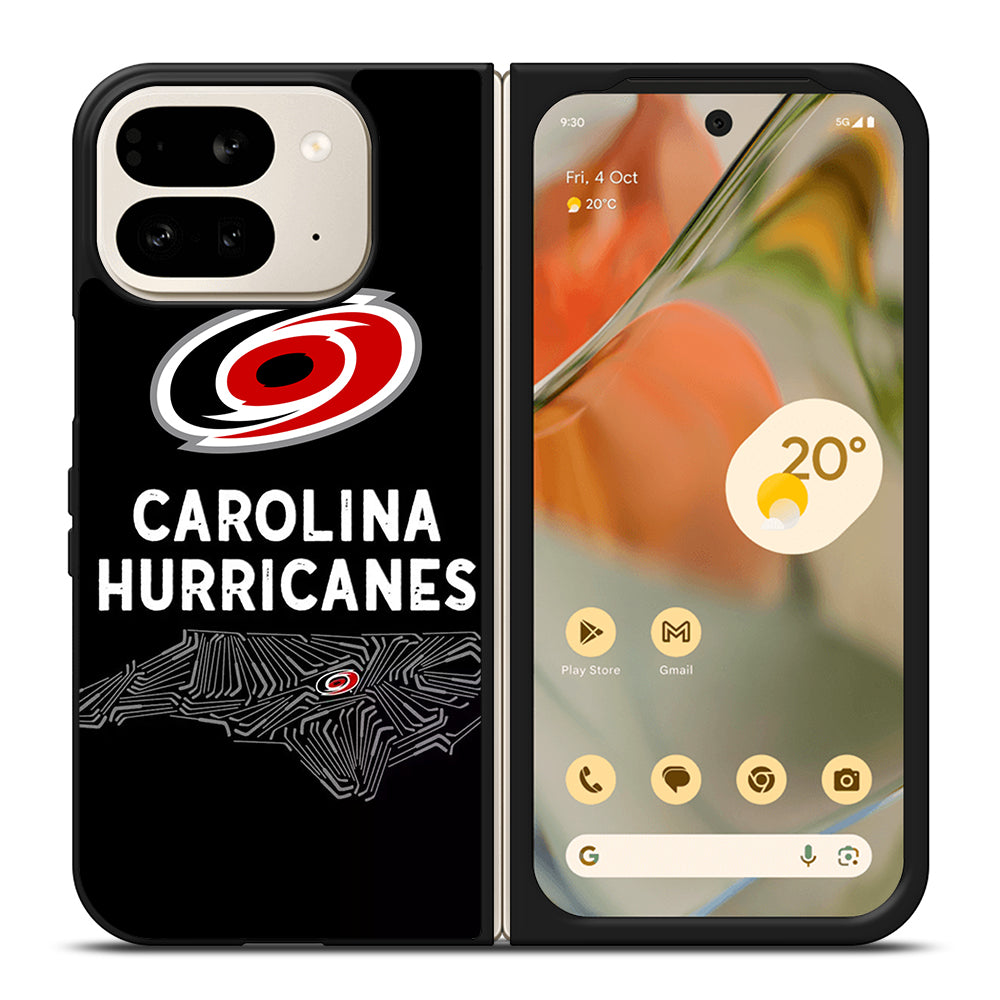 CAROLINA HURRICANES NHL ICON 1 Google Pixel 9 Pro Fold Case Cover