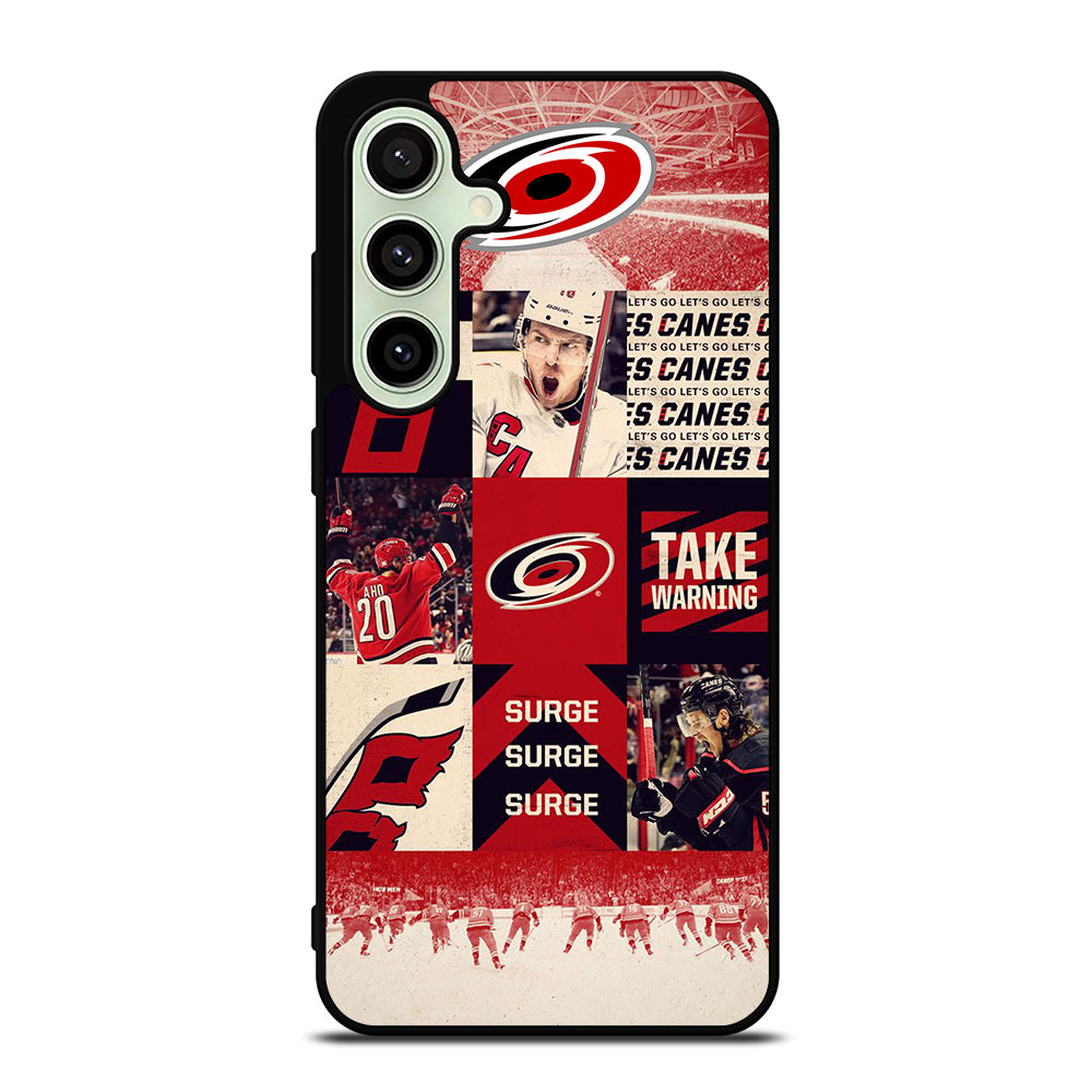CAROLINA HURRICANES NHL ICON 2 Samsung Galaxy S24 FE Case Cover