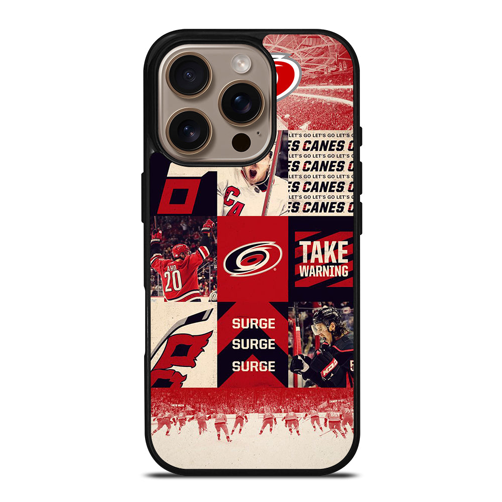 CAROLINA HURRICANES NHL ICON 2 iPhone 16 Pro Case Cover