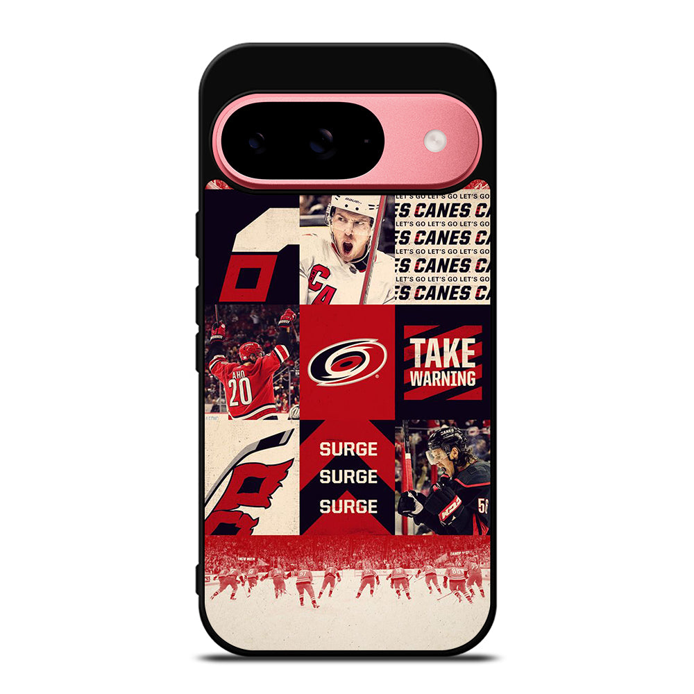 CAROLINA HURRICANES NHL ICON 2 Google Pixel 9 Case Cover