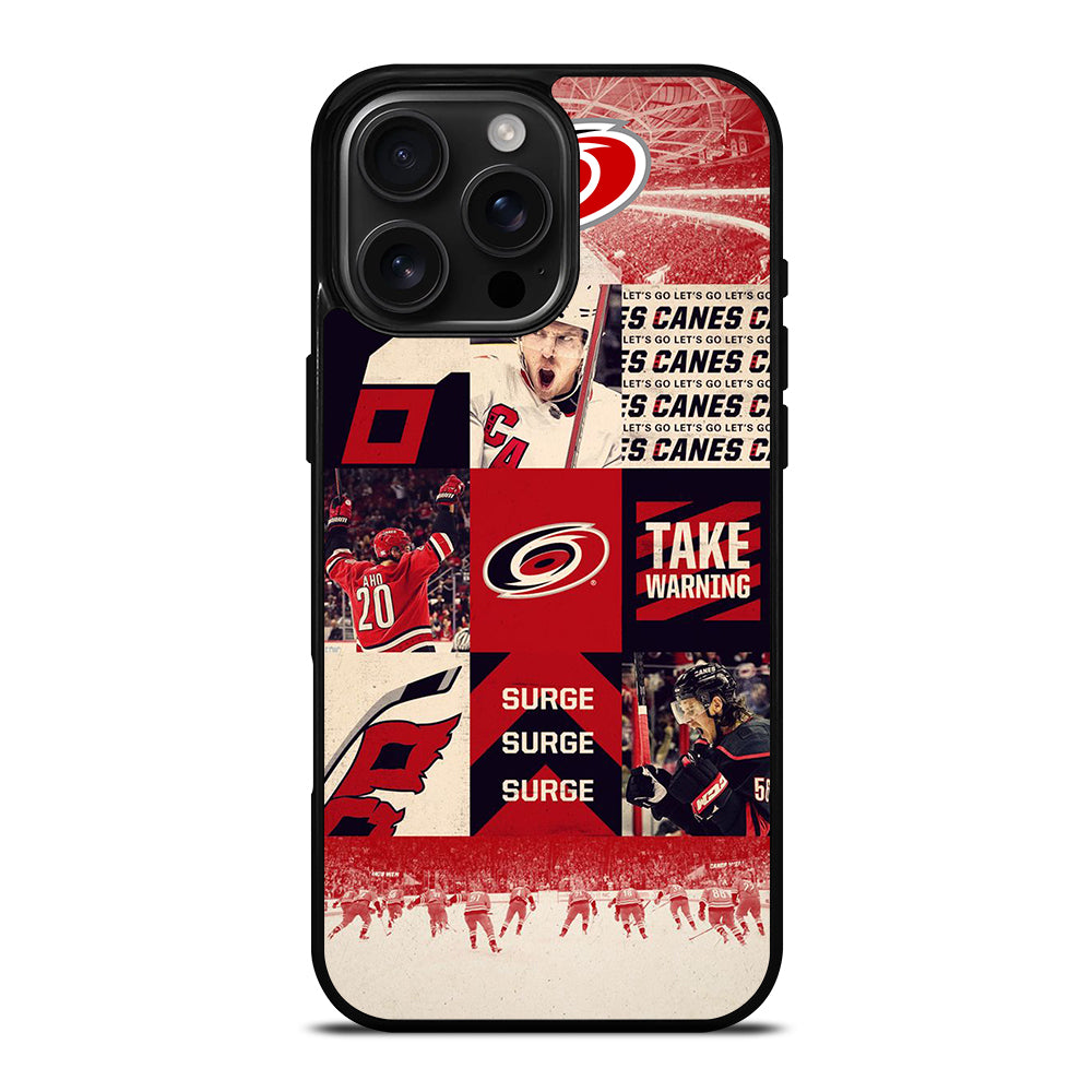 CAROLINA HURRICANES NHL ICON 2 iPhone 16 Pro Max Case Cover