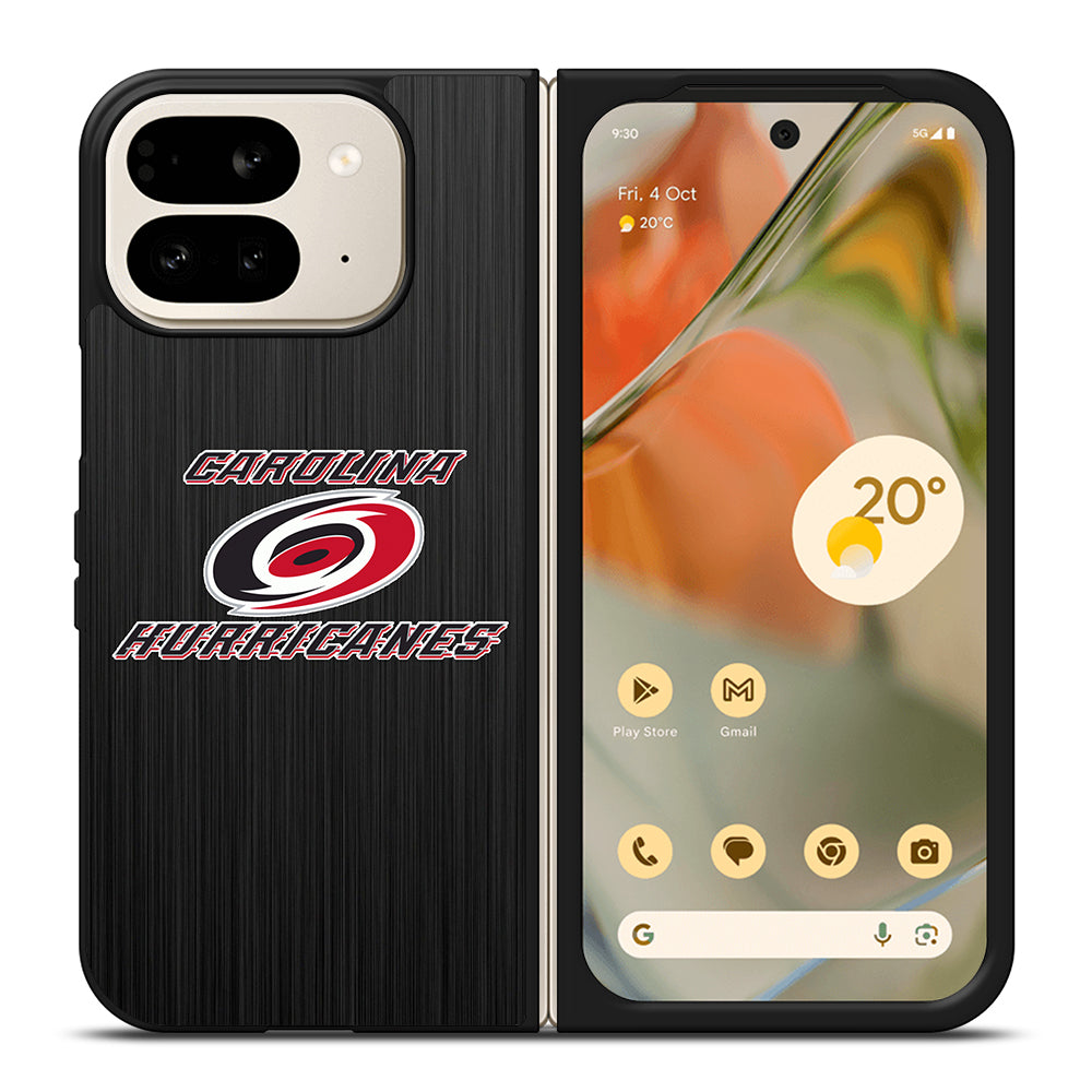 CAROLINA HURRICANES NHL ICON 3 Google Pixel 9 Pro Fold Case Cover