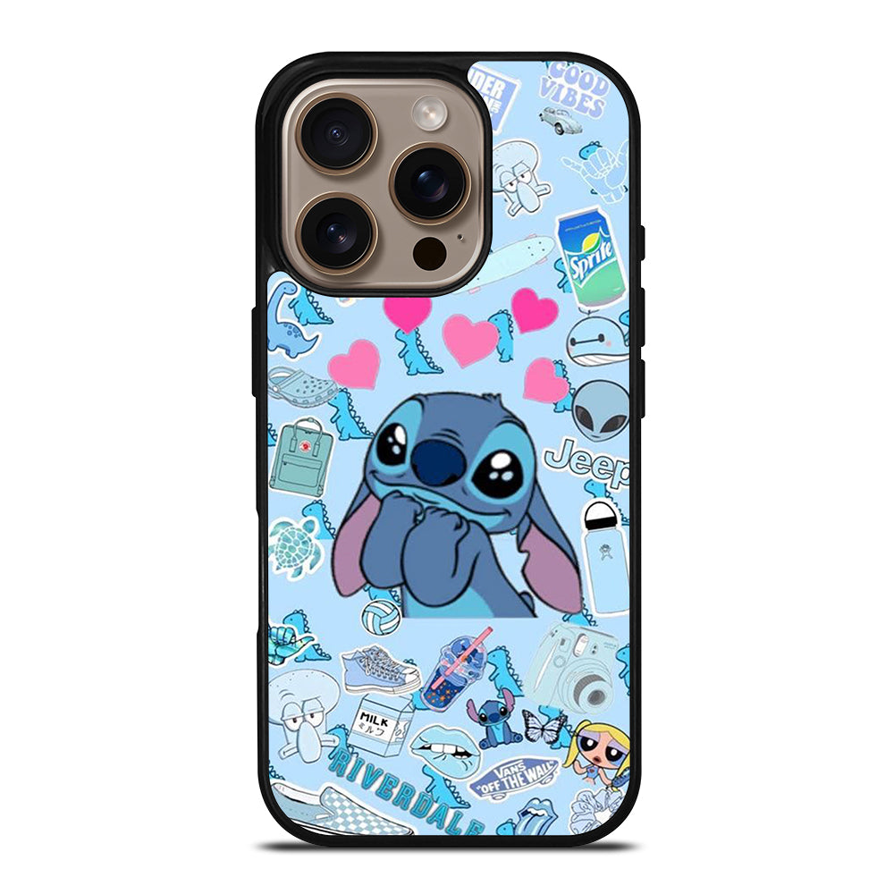 CARTOON CUTE STITCH 1 iPhone 16 Pro Case Cover