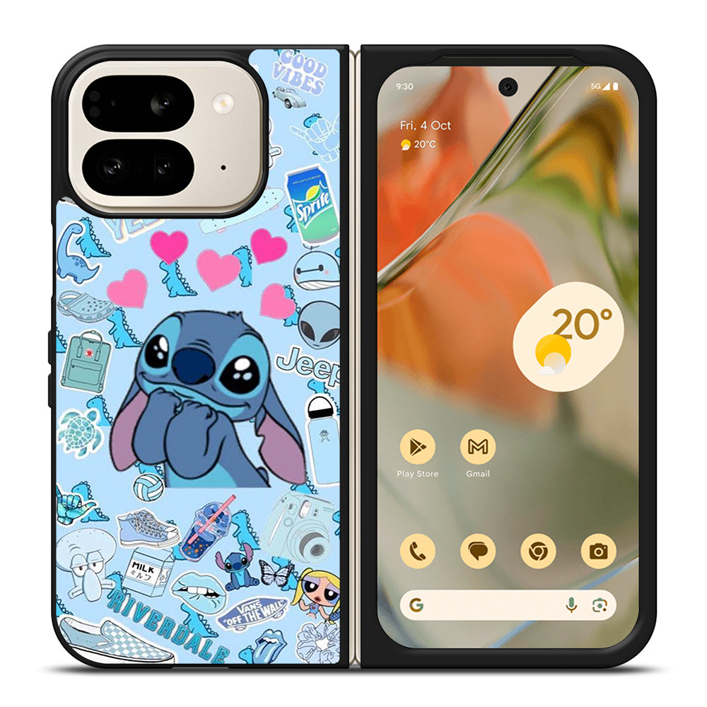 CARTOON CUTE STITCH 1 Google Pixel 9 Pro Fold Case Cover