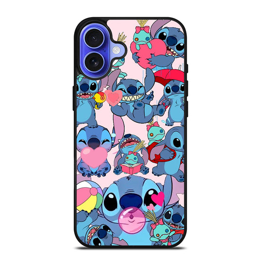 CARTOON CUTE STITCH 2 iPhone 16 Case Cover