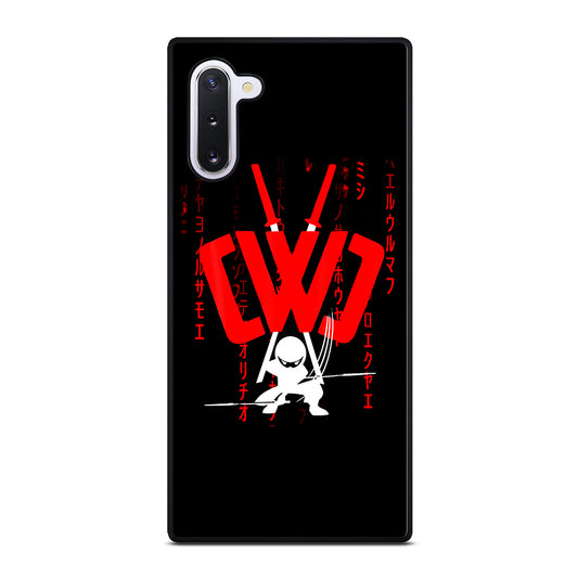 CHAD WILD BLACK SYMBOL Samsung Galaxy Note 10 Case Cover