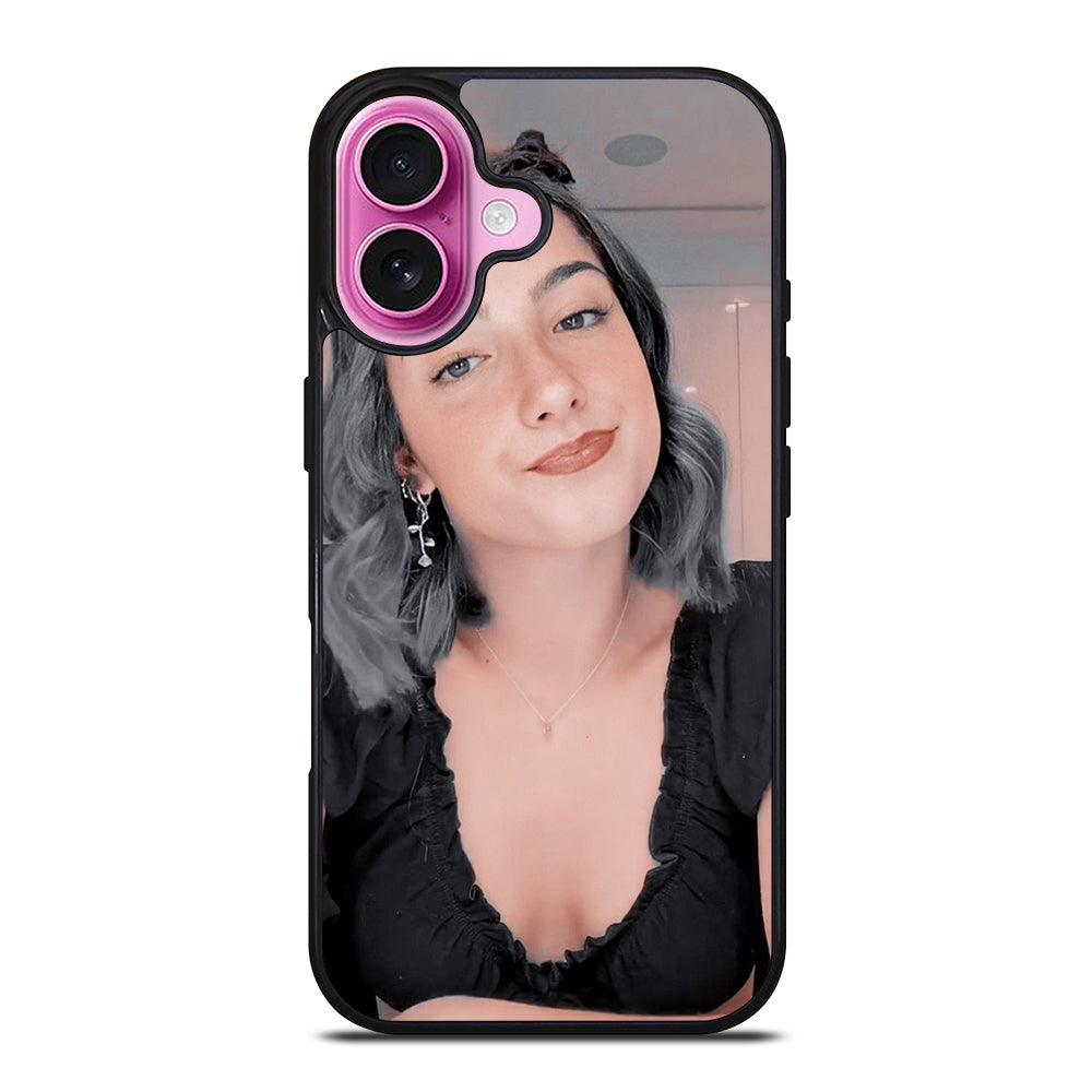 CHARLI D'AMELIO FACE ART iPhone 16 Plus Case Cover