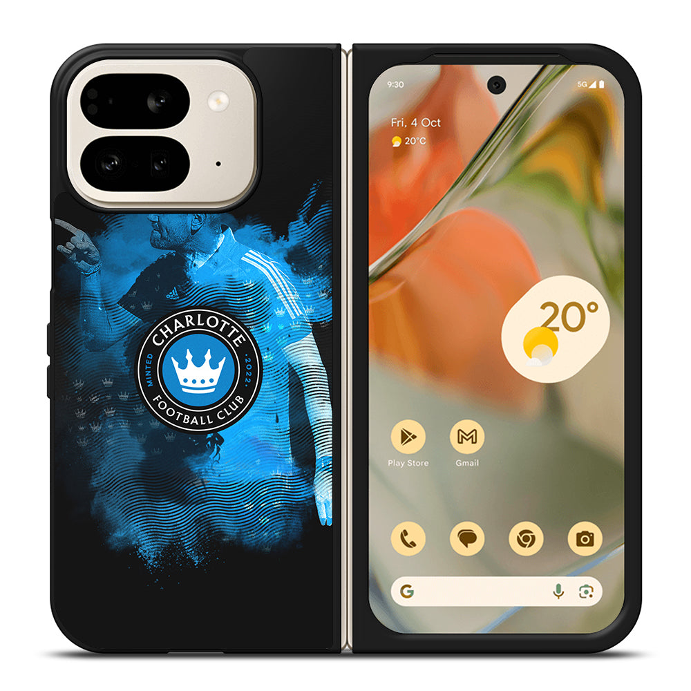 CHARLOTTE FC ICON Google Pixel 9 Pro Fold Case Cover