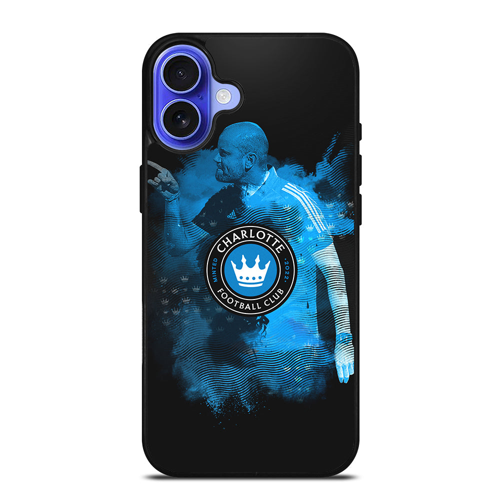 CHARLOTTE FC ICON iPhone 16 Case Cover