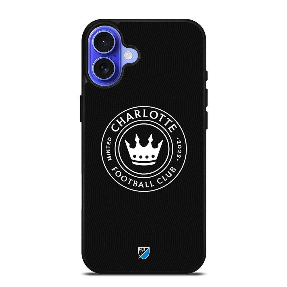 CHARLOTTE FC LOGO iPhone 16 Case Cover