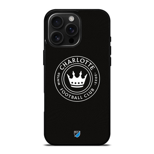 CHARLOTTE FC LOGO iPhone 16 Pro Max Case Cover