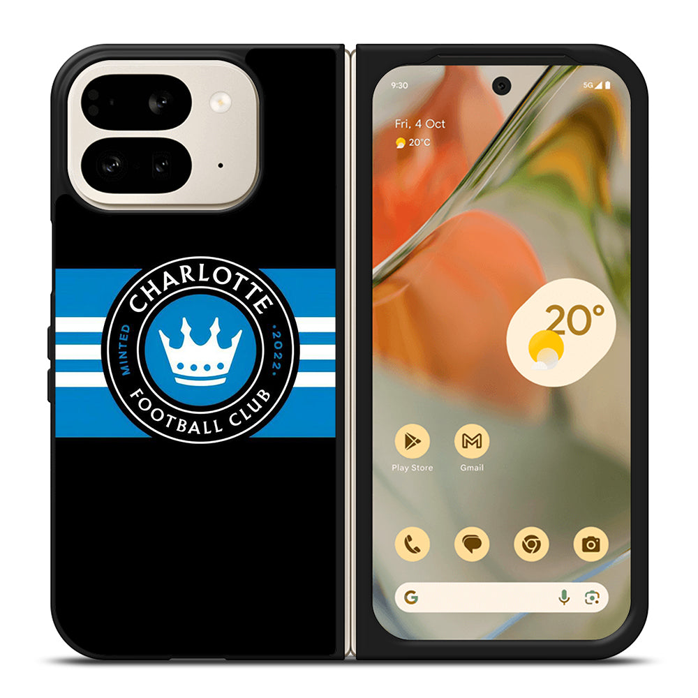 CHARLOTTE FC SYMBOL Google Pixel 9 Pro Fold Case Cover