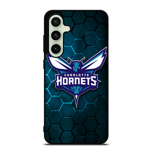 CHARLOTTE HORNETS HEXAGON LOGO 2 Samsung Galaxy S24 FE Case Cover