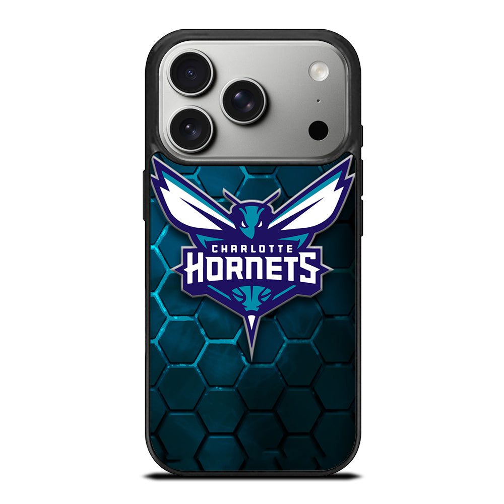 CHARLOTTE HORNETS HEXAGON LOGO 2 iPhone 17 Pro Case Cover