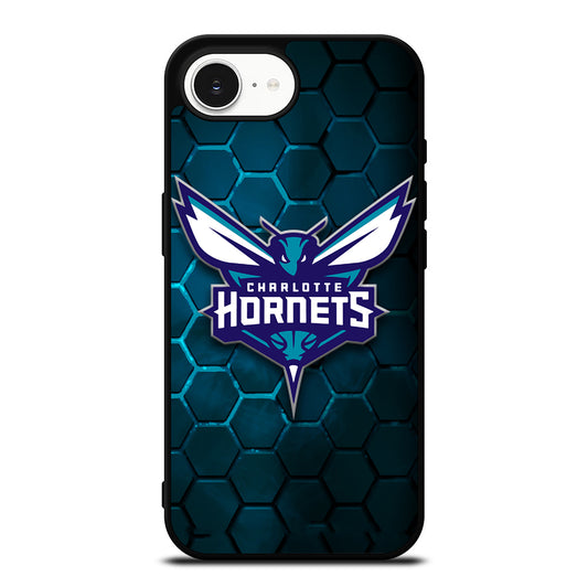 CHARLOTTE HORNETS HEXAGON LOGO 2 iPhone 16e Case Cover