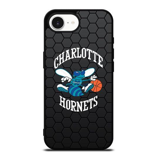 CHARLOTTE HORNETS HEXAGON LOGO iPhone 16e Case Cover