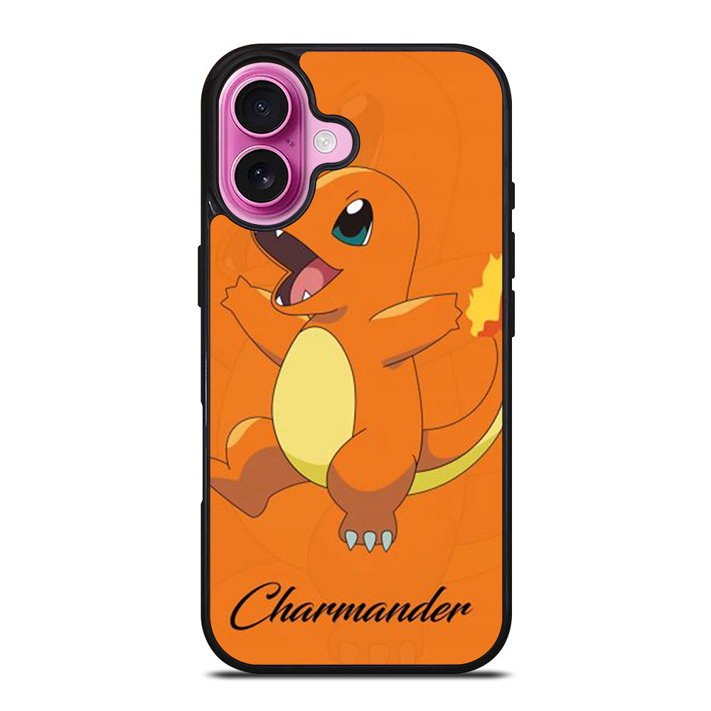 CHARMANDER POKEMON ANIME iPhone 16 Plus Case Cover