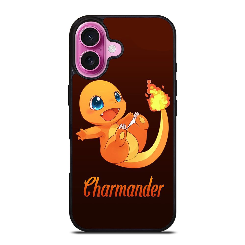 CHARMANDER POKEMON CUTE iPhone 16 Plus Case Cover