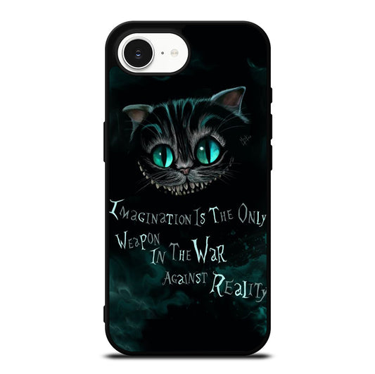 CHESHIRE CAT QUOTE 1 iPhone 16e Case Cover